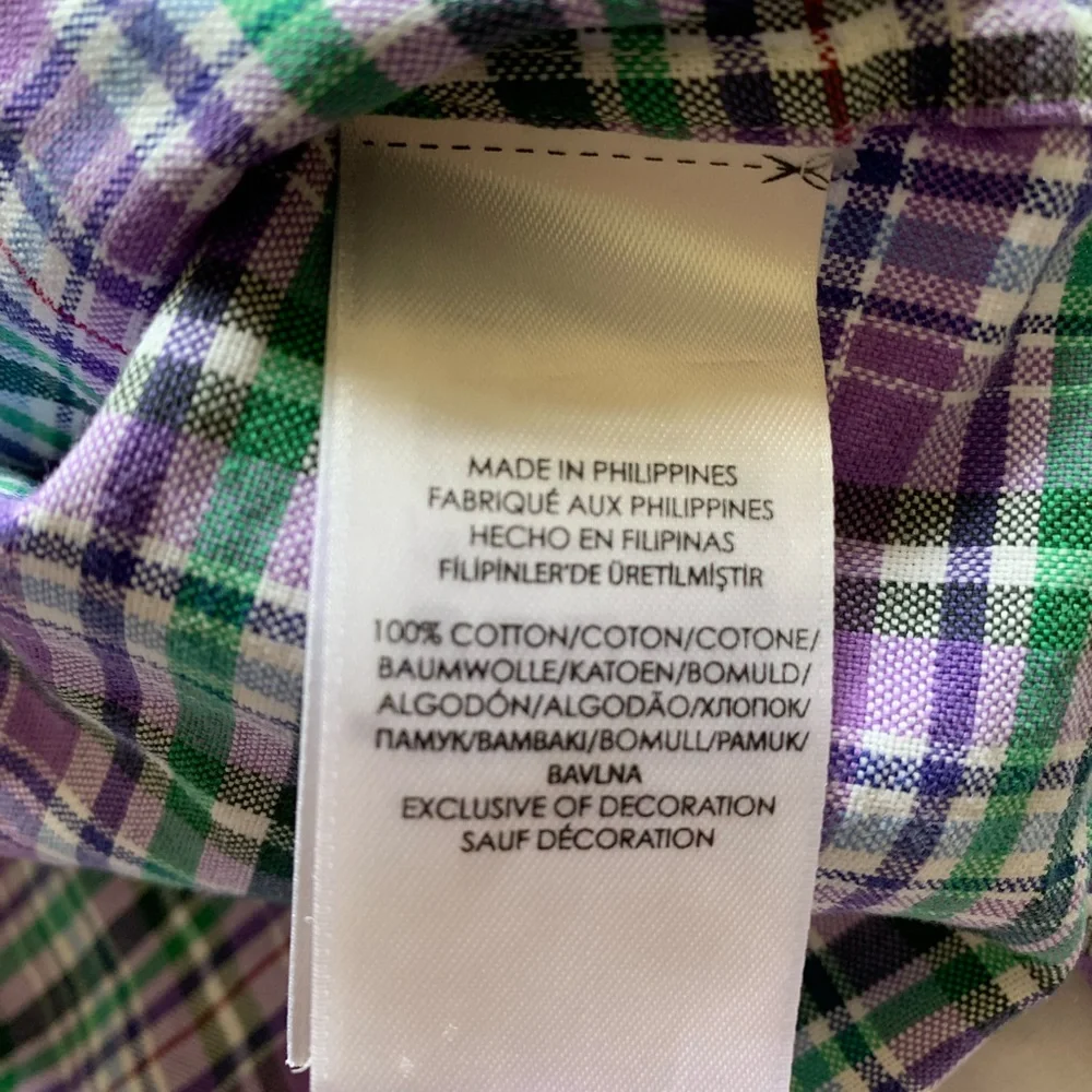 Ralph Lauren Men's Multicolor Plaid Shirt